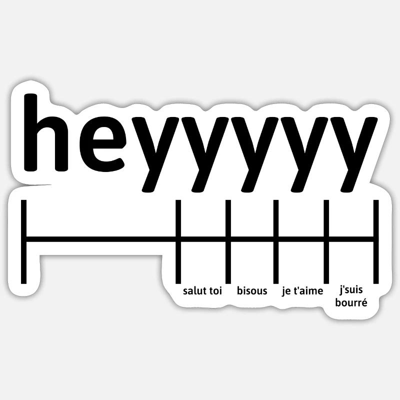 Sticker taille S (10 x 10 cm) - 