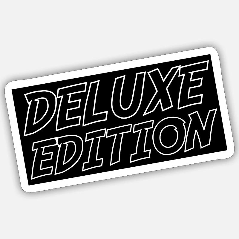 Deluxe Edition - Sticker size S (10 x 10 cm) - white matte