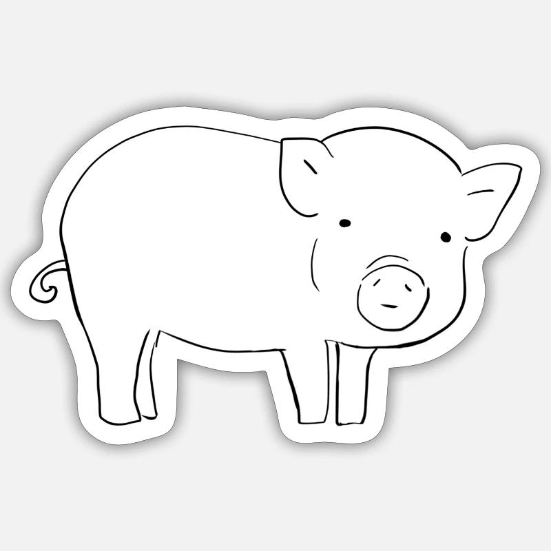 Sticker taille S (10 x 10 cm) -