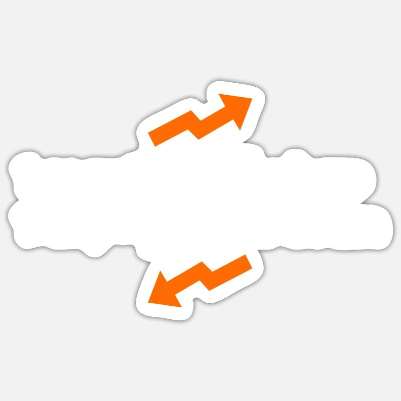 Slow climbing - Sticker size S (10 x 10 cm) - white matte
