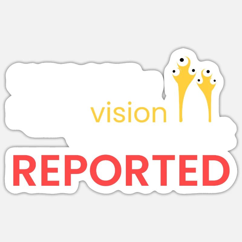 Support - always reported Sticker size S (10 x 10 cm)