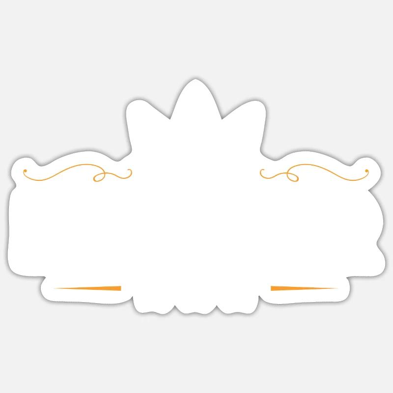 Lehrer Beruf Sticker Größe S (10 x 10 cm)