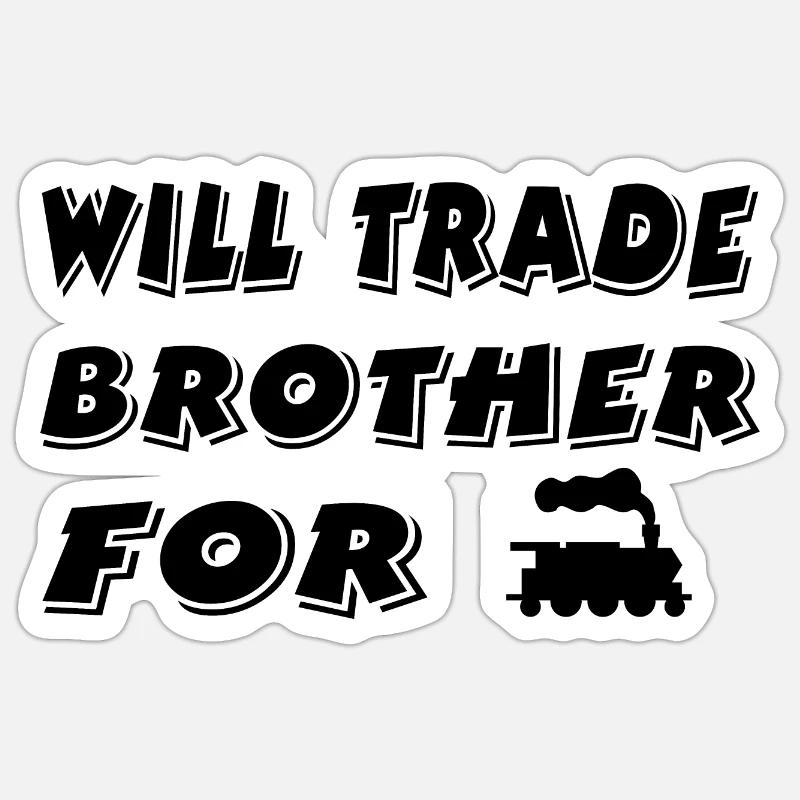 Chemin de fer Sticker taille S (10 x 10 cm)