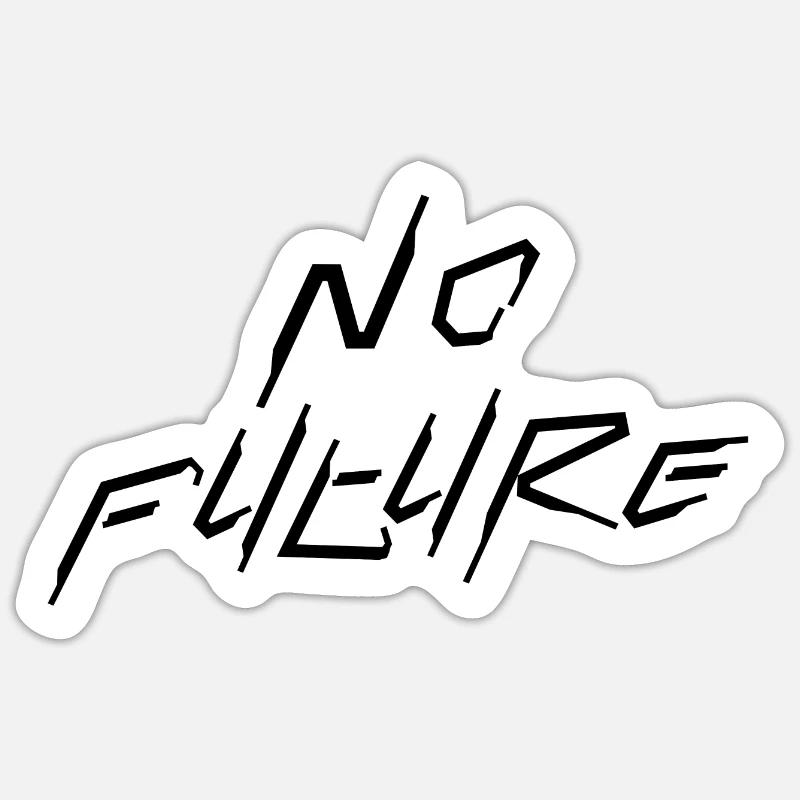 Pas d’avenir Sticker taille S (10 x 10 cm)