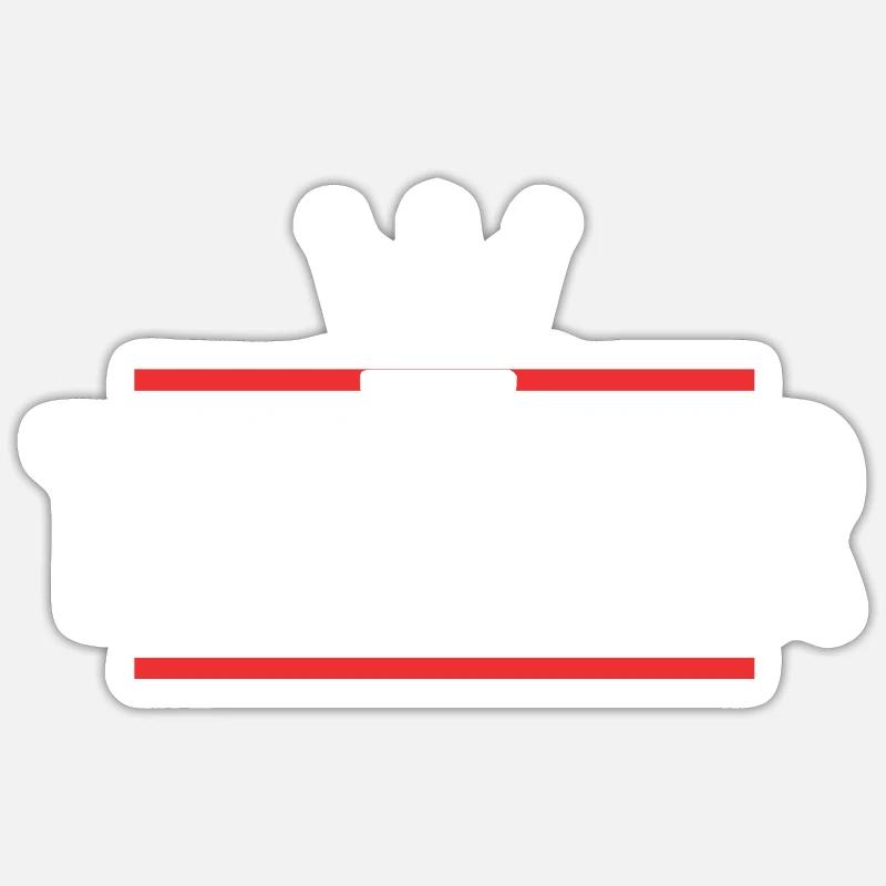 Tischler Beruf - Sticker Größe S (10 x 10 cm) - Mattweiß