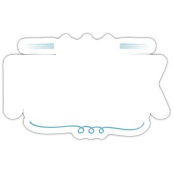 Frank - Sticker size S (10 x 10 cm) - white matte - Front