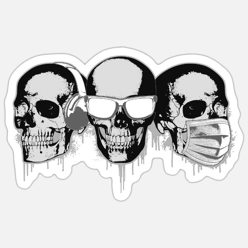 Sticker taille S (10 x 10 cm) - 