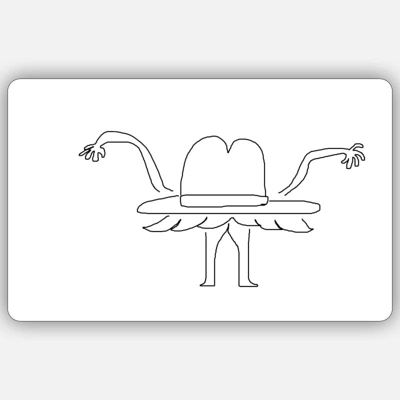 Sticker taille S (10 x 10 cm) - 
