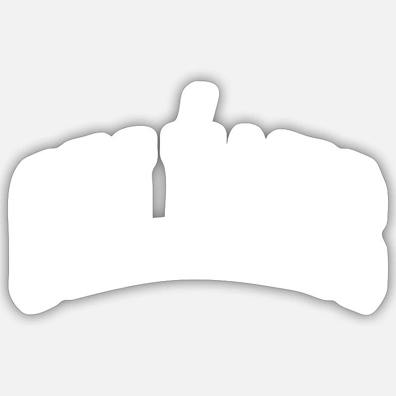 Sticker Größe S (10 x 10 cm) - 