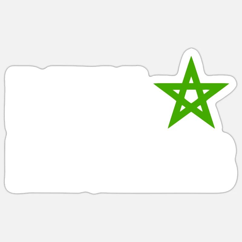Dima maghreb - morocco - Sticker size S (10 x 10 cm) - white matte