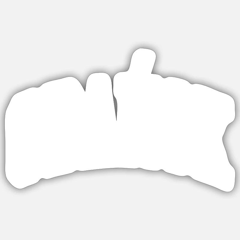 Danzig - Sticker Größe S (10 x 10 cm) - Mattweiß