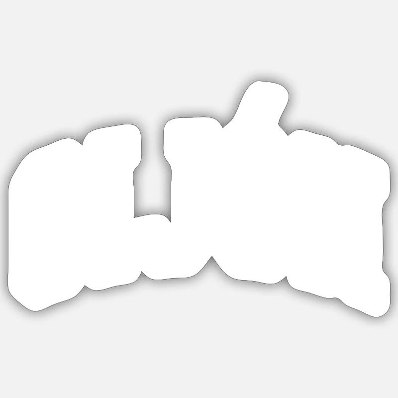 Sticker taille S (10 x 10 cm) - 