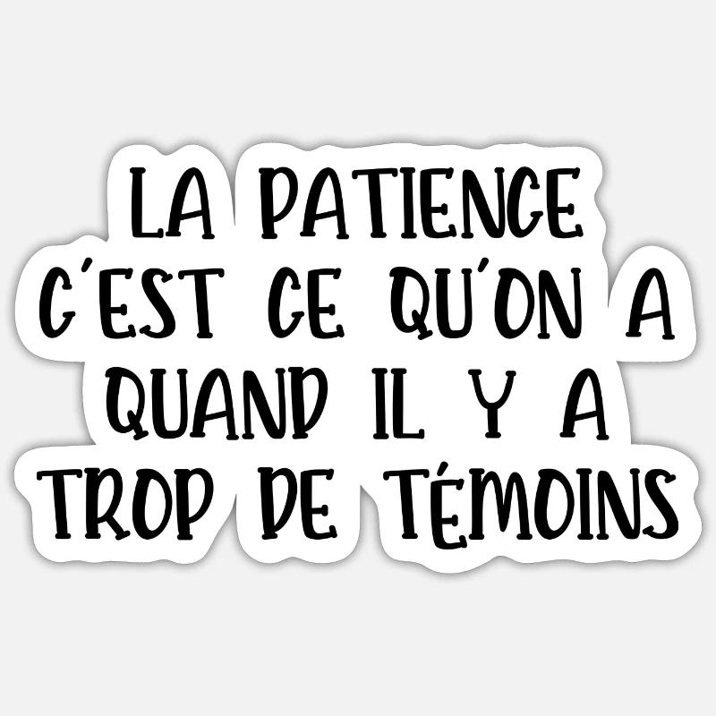 Sticker taille S (10 x 10 cm) - 