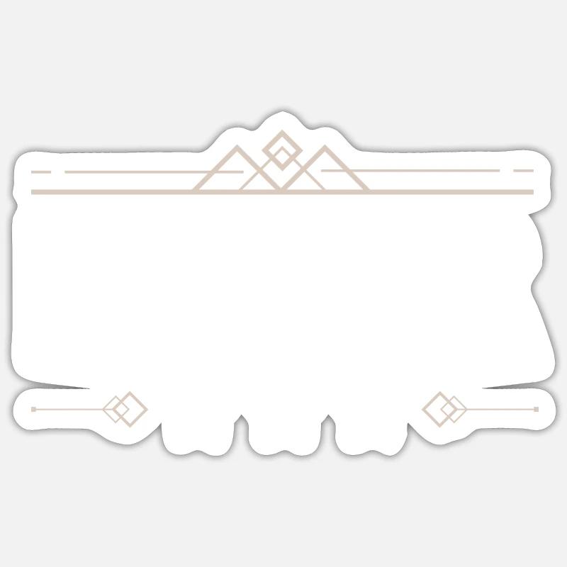 Boxer Boxen Sport - Sticker Größe S (10 x 10 cm) - Mattweiß