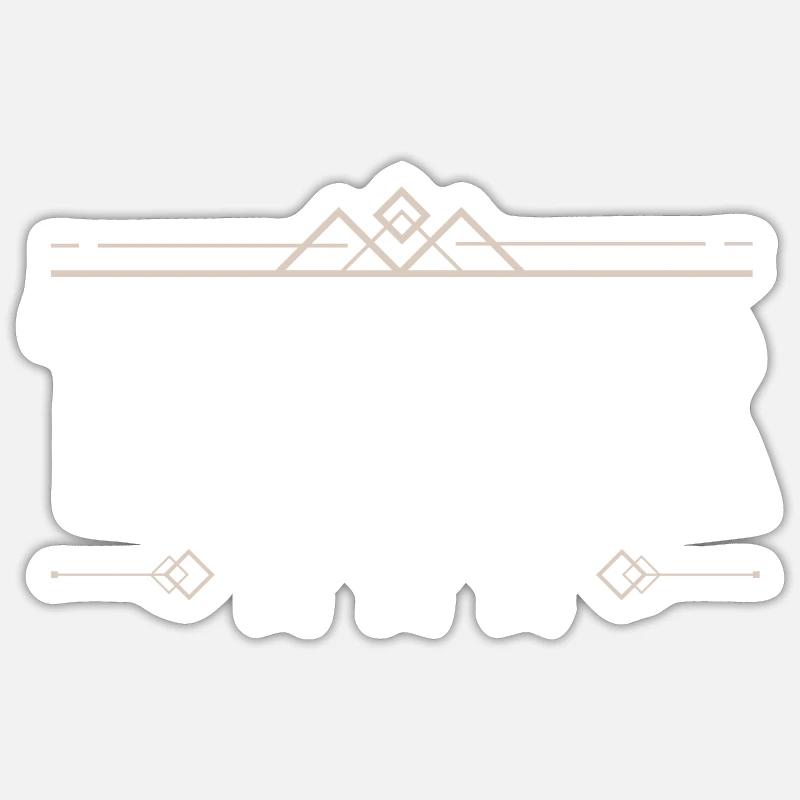 Trader Beruf - Sticker Größe S (10 x 10 cm) - Mattweiß