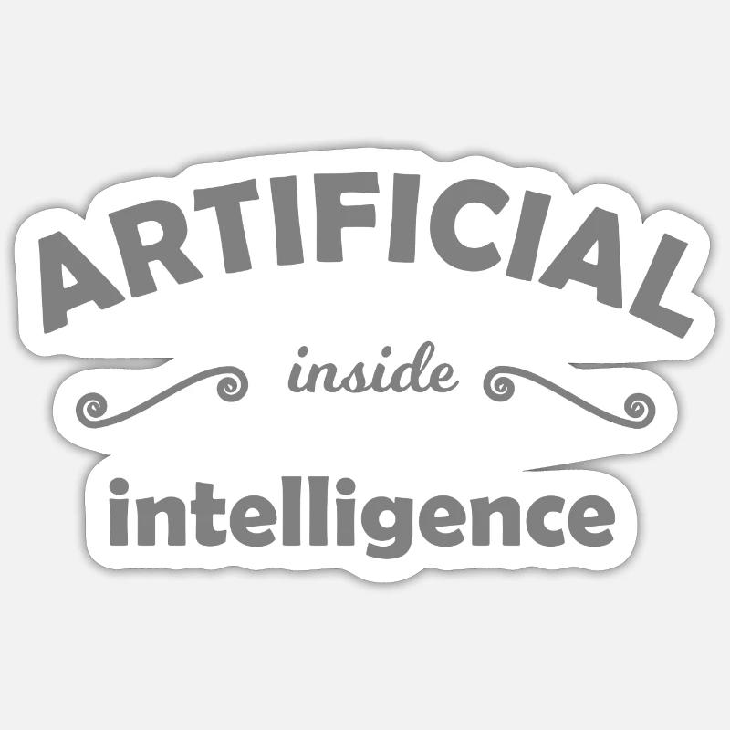 Artificial intelligence Sticker size S (10 x 10 cm)