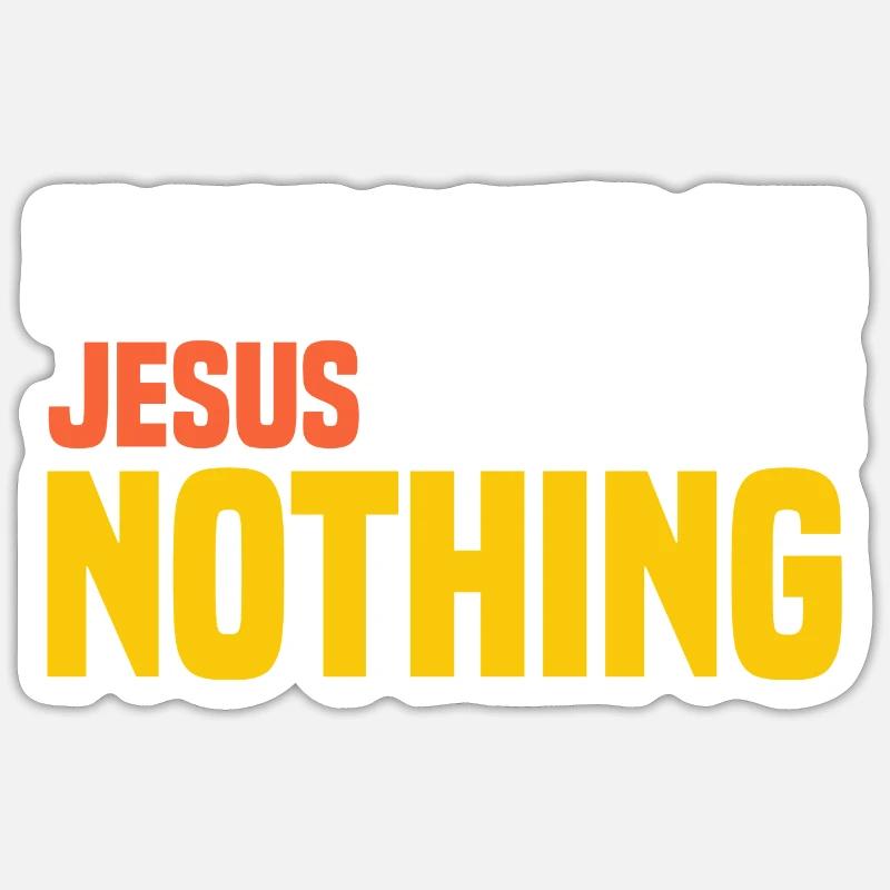 Athée Sticker taille S (10 x 10 cm)