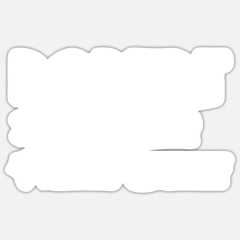 Robert - Sticker size S (10 x 10 cm) - white matte