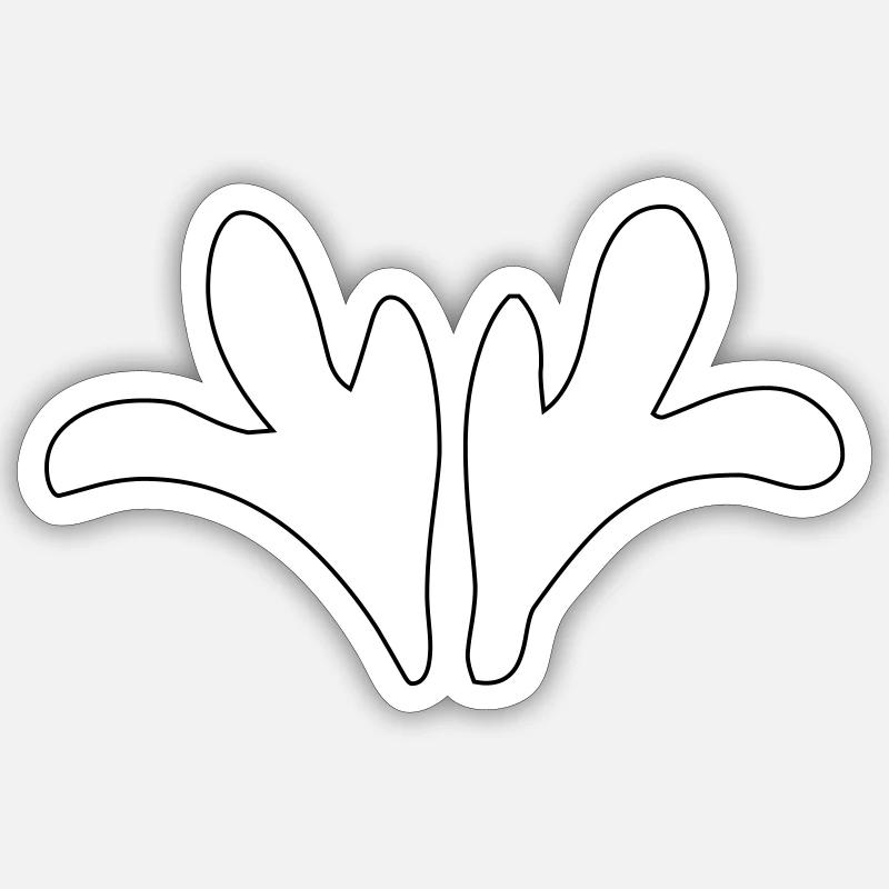 Sticker taille S (10 x 10 cm) - 