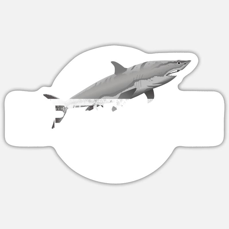 Frederik - Sticker taille S (10 x 10 cm) - blanc mat