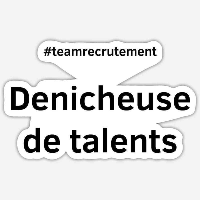 Denicheuse de talents Sticker taille S (10 x 10 cm)