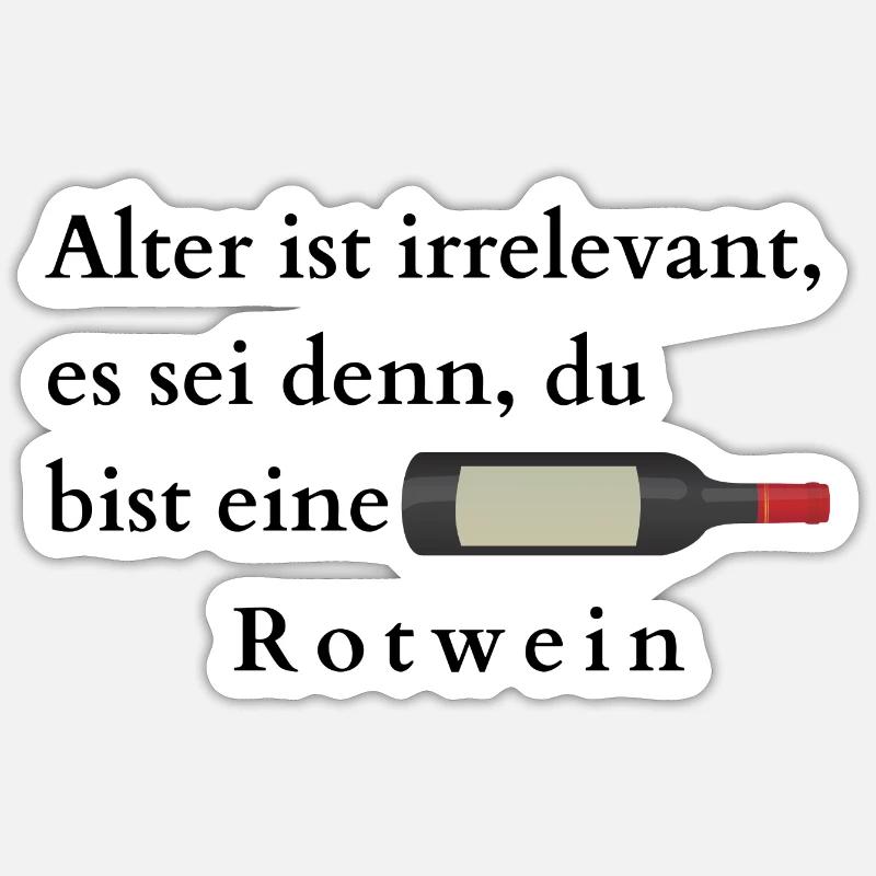 Alter ist irrelevant es sei denn du bis eine... Sticker Größe S (10 x 10 cm)