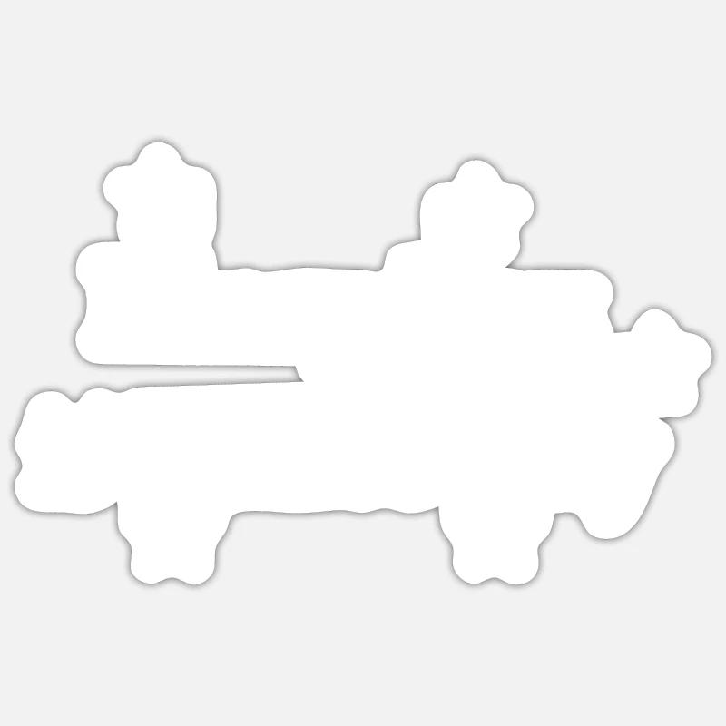 Sticker taille S (10 x 10 cm) - 