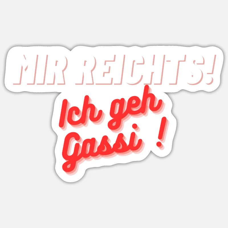 Sticker Größe S (10 x 10 cm) - 