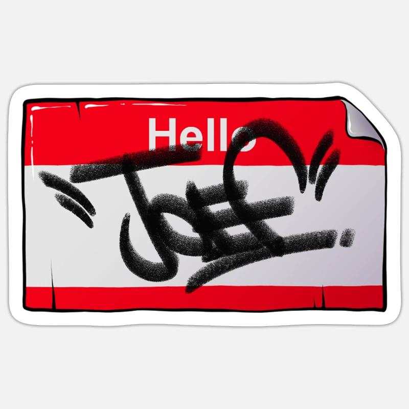 Sticker Größe S (10 x 10 cm) - 