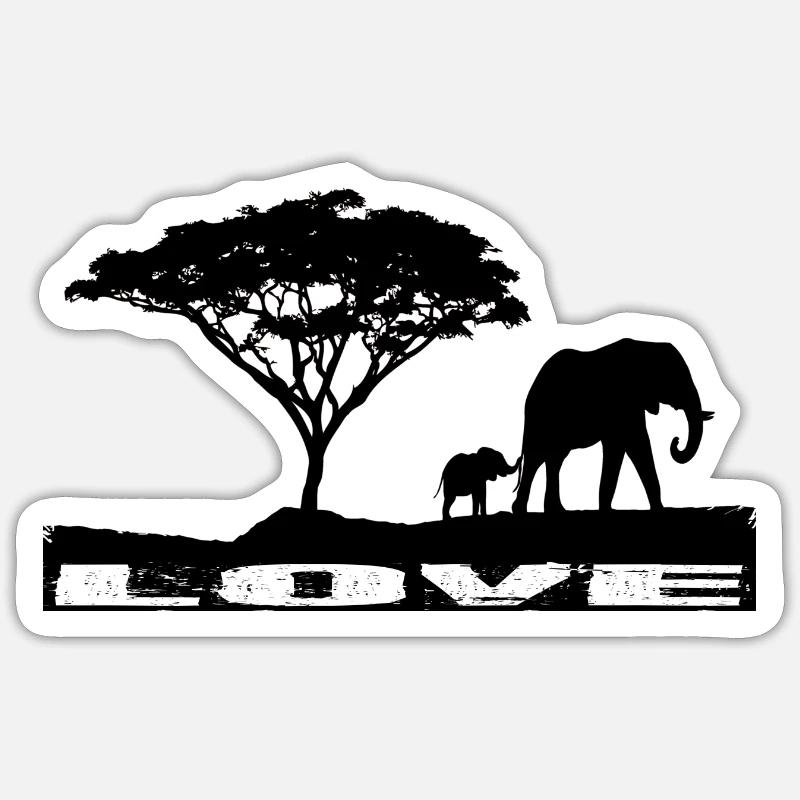 Sticker taille S (10 x 10 cm) - 