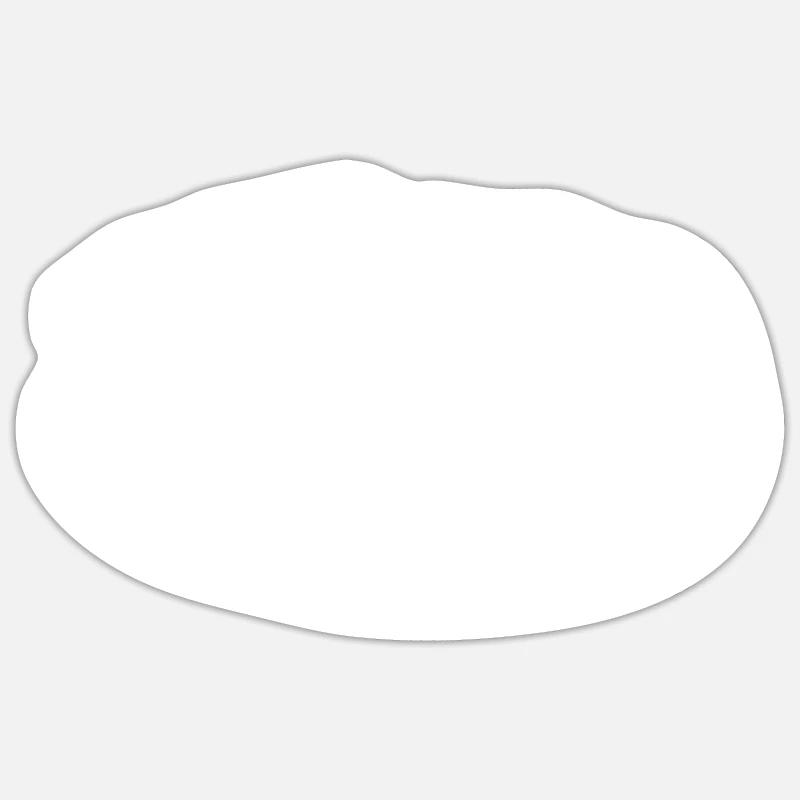 Pizza Restauration rapide Pizzeria - Sticker taille S (10 x 10 cm) - blanc mat