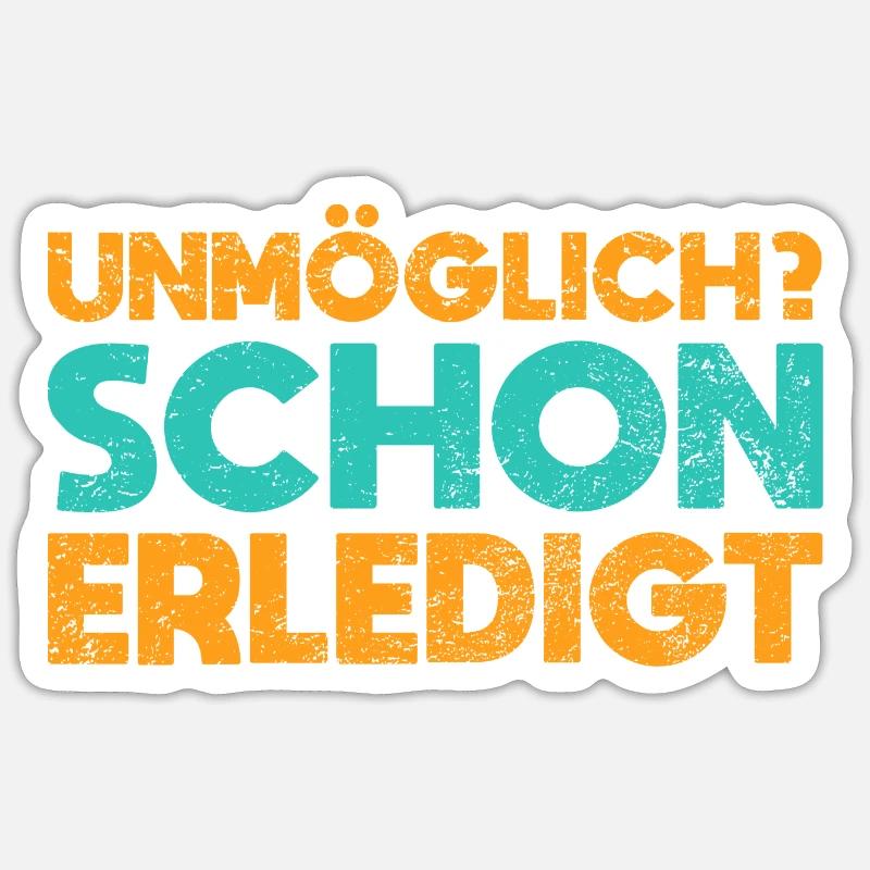 Sticker Größe S (10 x 10 cm) -