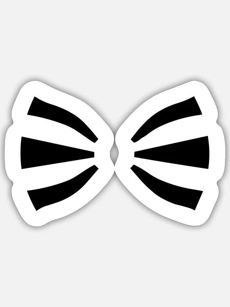 - Sticker size S (10 x 10 cm) - white matte