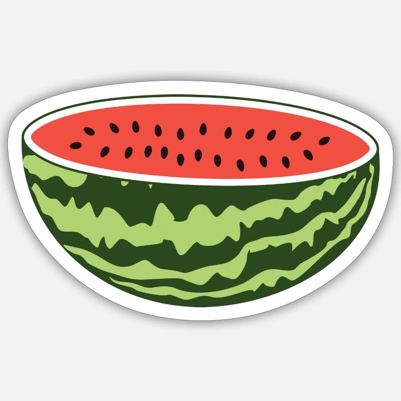 Pastèque Design Sticker taille S (10 x 10 cm)