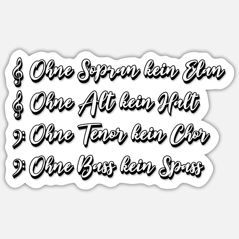 Sticker Größe S (10 x 10 cm) - 
