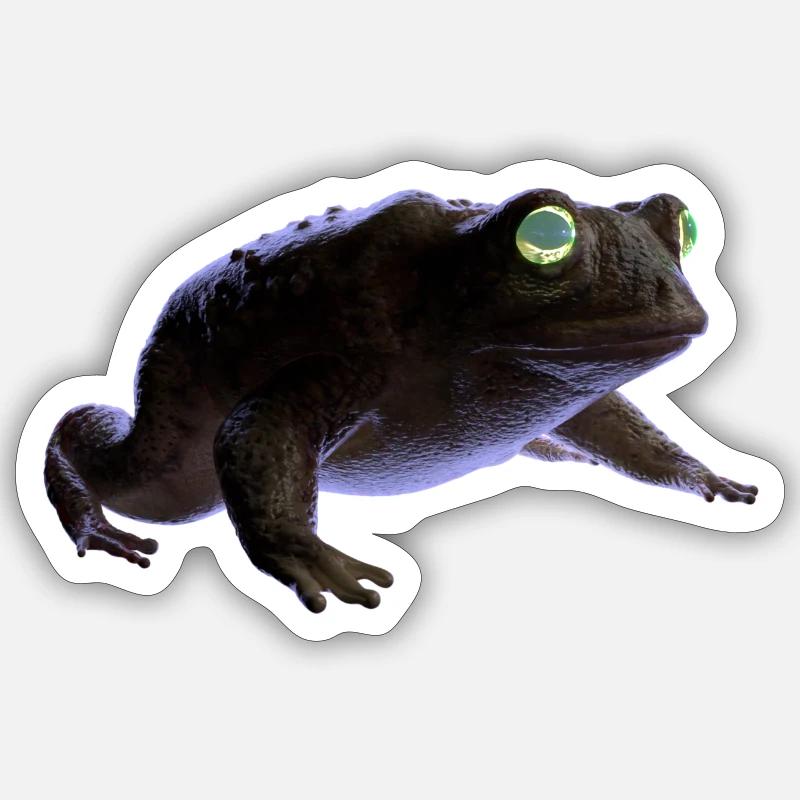 Frog Sticker size S (10 x 10 cm)