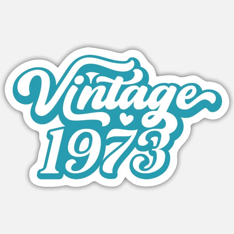 Legendary since 1973 - Sticker size S (10 x 10 cm) - white matte