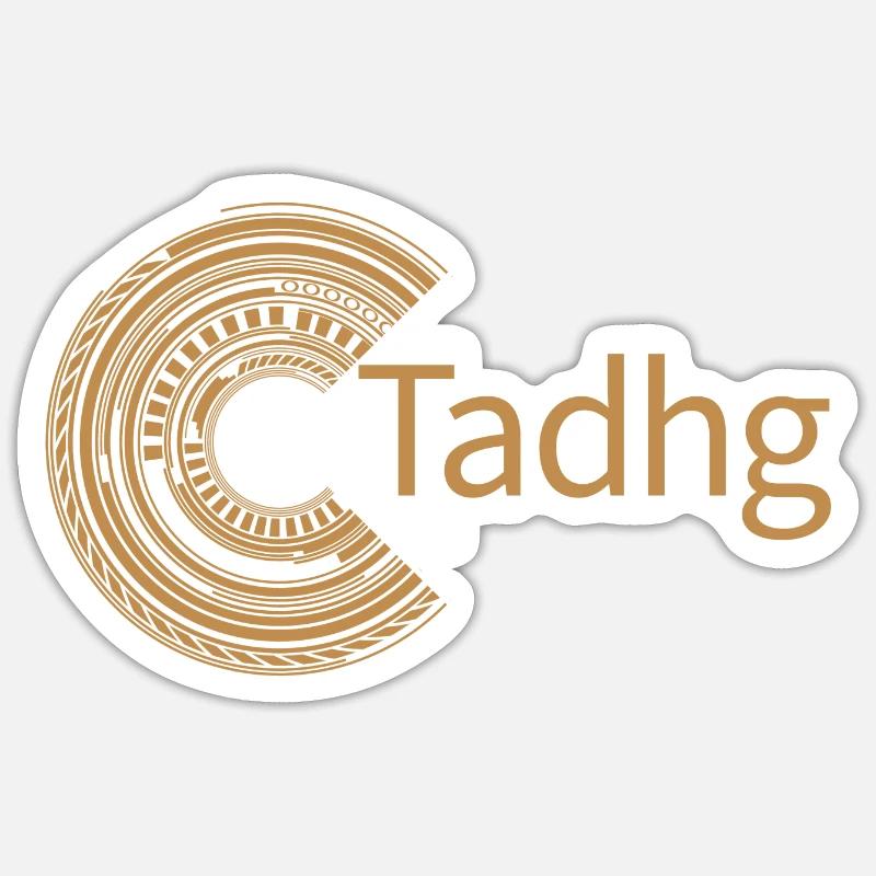 Pour Tadhg - Sticker taille S (10 x 10 cm) - blanc mat