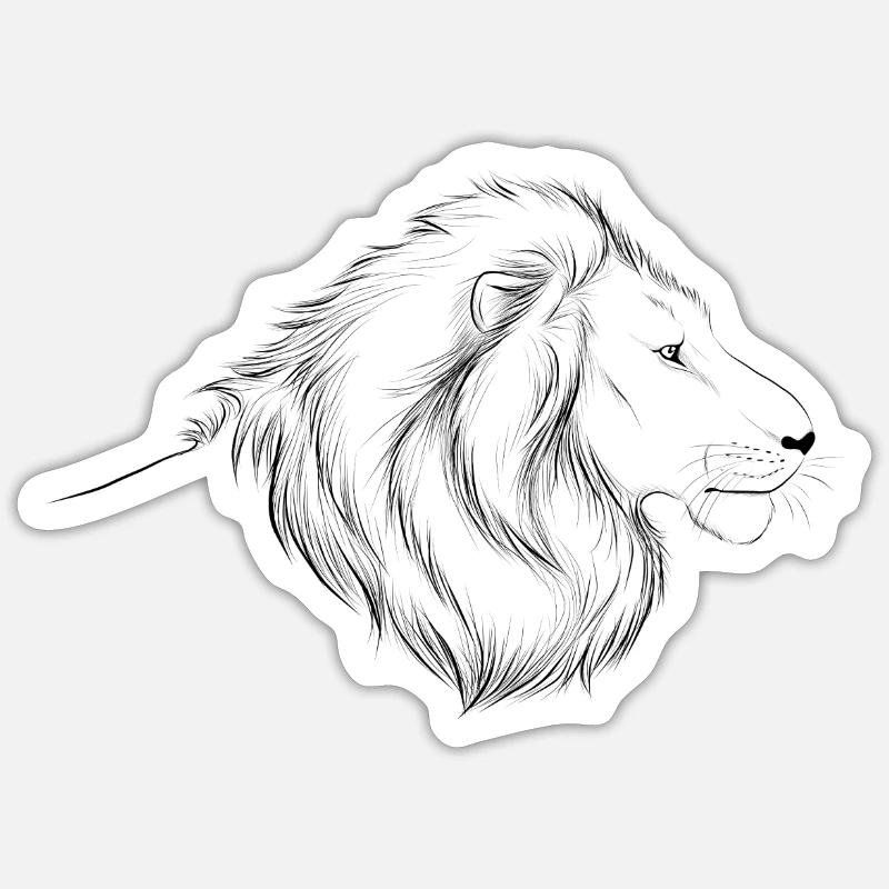 Sticker Größe S (10 x 10 cm) - 