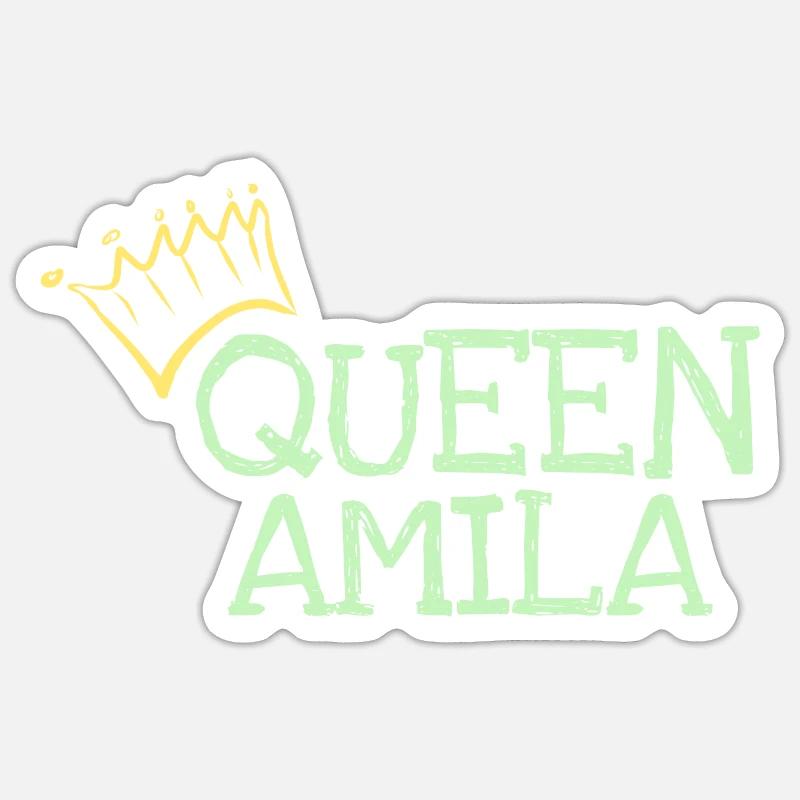Cadeau pour Amila Sticker taille S (10 x 10 cm)