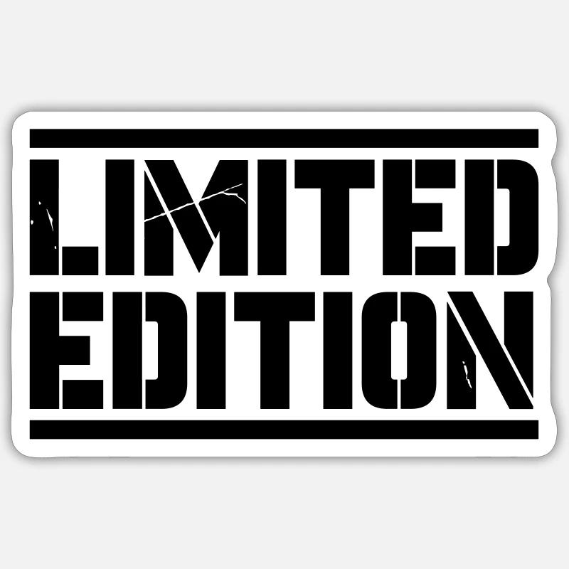 Édition limitée - Sticker taille S (10 x 10 cm) - blanc mat