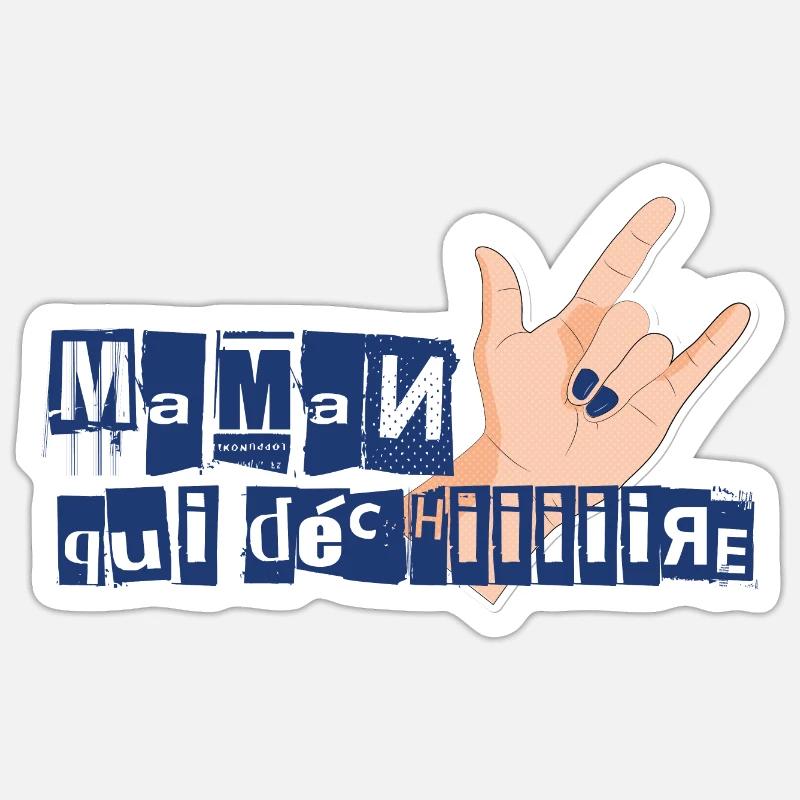 Sticker taille S (10 x 10 cm) - 