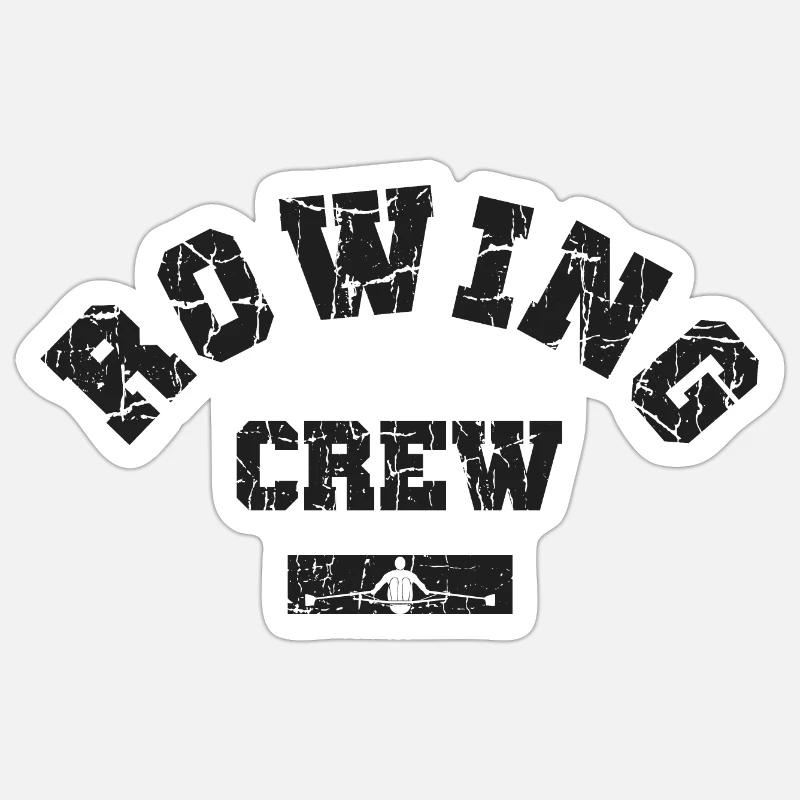 Rudern Sticker Größe S (10 x 10 cm)