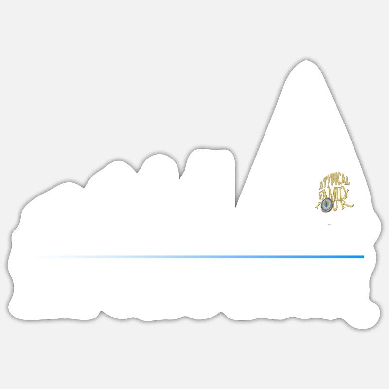 Evolution version blanc - Sticker taille S (10 x 10 cm) - blanc mat