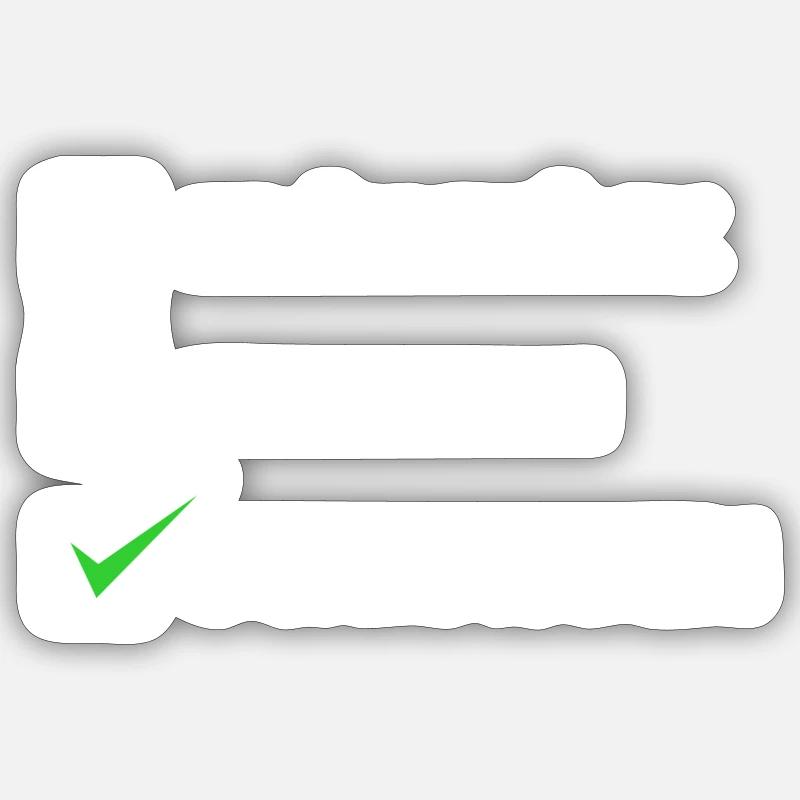 Sticker Größe S (10 x 10 cm) - 