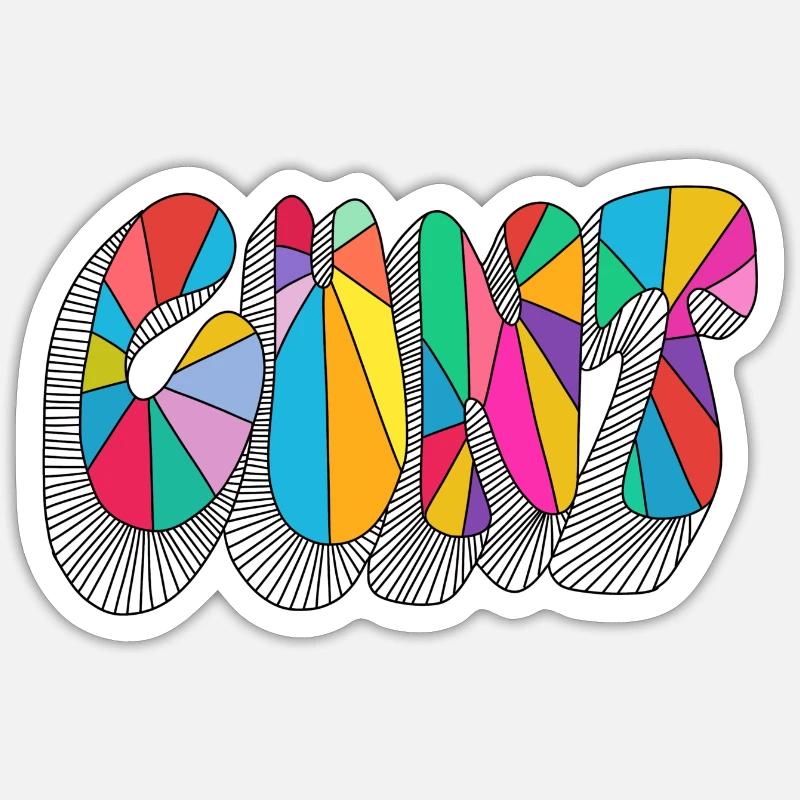 Sticker taille S (10 x 10 cm) - 