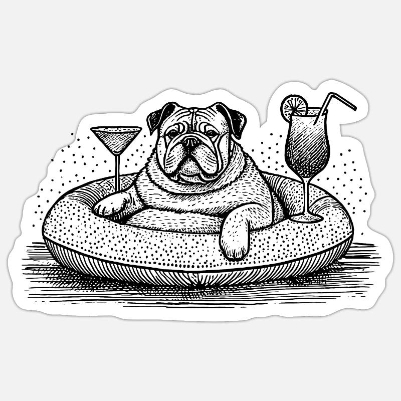 Sticker taille S (10 x 10 cm) - 