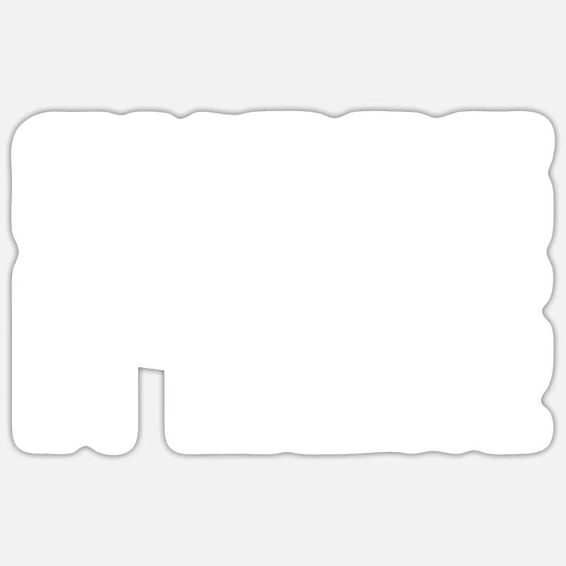 Chaos-Experte im Einsatz - Sticker Größe S (10 x 10 cm) - Mattweiß