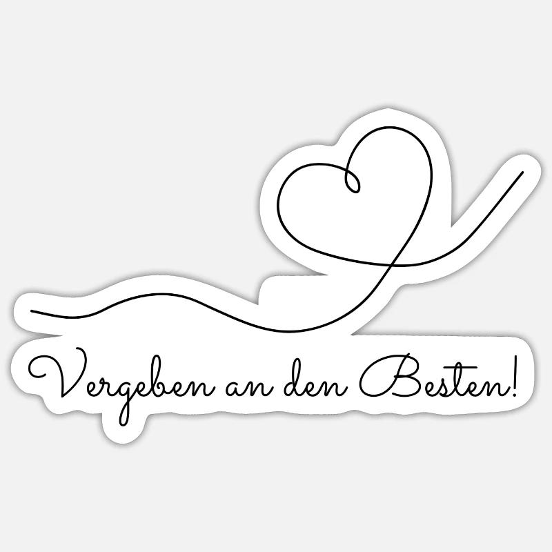 Sticker Größe S (10 x 10 cm) - 