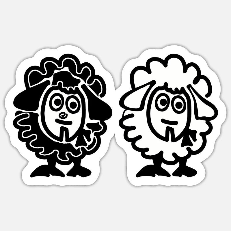 Sticker taille S (10 x 10 cm) -